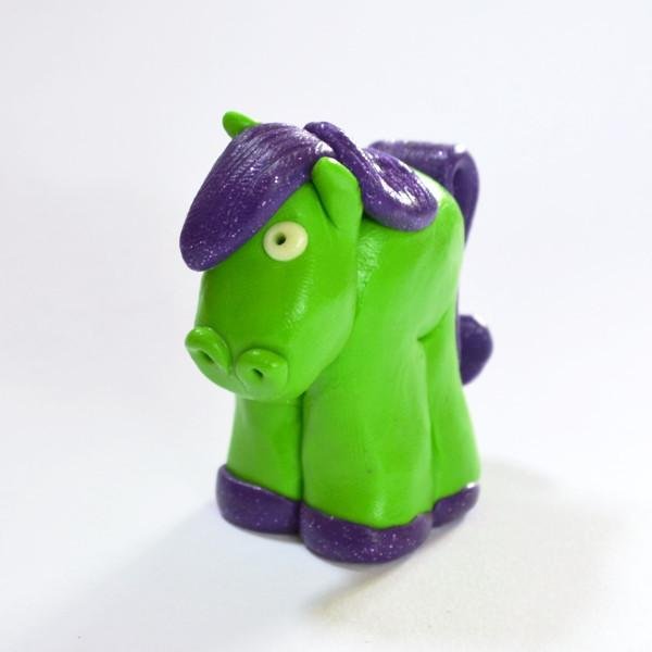 Clay pony