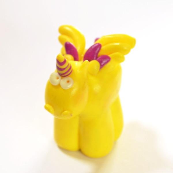 Clay unicorn